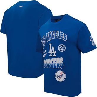 Pro Standard Mens Pro Standard Royal Los Angeles Dodgers Turn It Up Dropped Shoulder T-Shirt at Nordstrom, Size Large