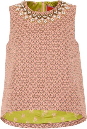 La DoubleJ La Scala Top - Dames - Tops zonder mouwen - Roze - XS - Tops