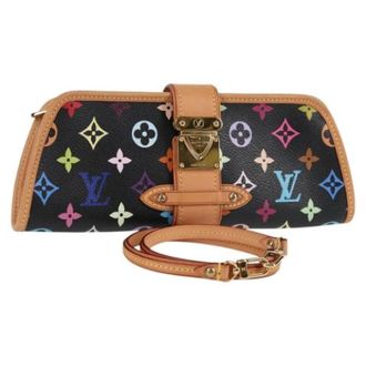 Louis Vuitton Tweedehands Canvas Louis Vuitton tassen - Dames - Pre-owned - Zwart - Maat: ONE Size Leer