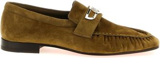 Christian Louboutin Mocallista Loafers - Heren - Loafers - Bruin - 42 EU - Su&egrave;de - Schoenen