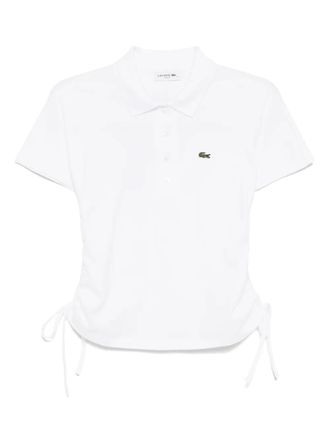 Lacoste Verstelbare polotop - Wit