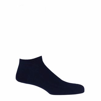 Peper Harow Classic Mens Trainer Socks - Royal Navy