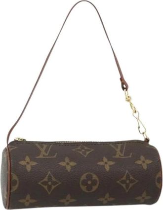 Louis Vuitton Pre-owned Mini Bags, female, Brown, Size: ONE SIZE Pre-owned Monogram Pouch
