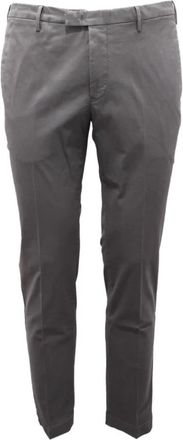 PT01 Skinny Fit Grijze Broek Stretchmodel - Heren - Slim Fit Broeken - Grijs - XL - Broeken