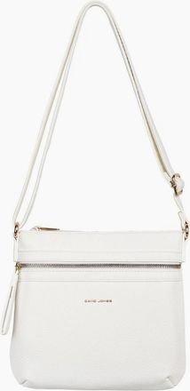 David Jones Womens Boat II Womens Messenger Bag - White - Size: ONE size