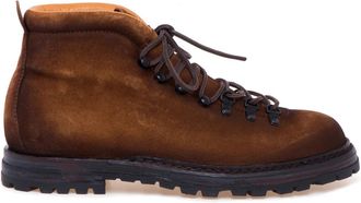 Officine Creative Artik Veterlaars - Heren - Veterlaarzen - Bruin - 42 EU - Leer - Schoenen