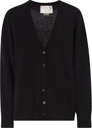 VANISÉ Truien & Vesten, Dames, Zwart, XS, Gebreid vest