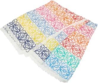 Loewe Pre-owned Scarves, female, Multicolor, Size: ONE SIZE Pre-owned Stole