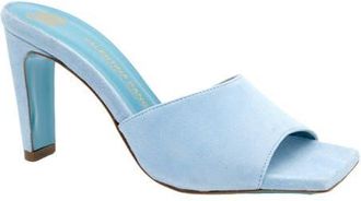 Valentina Rangoni Laura Slide Sandal in Lt Jeans Cashmere at Nordstrom, Size 8.5