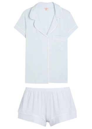 Eberjey Gisele Stretch-jersey Pyjama set - Blue - XS