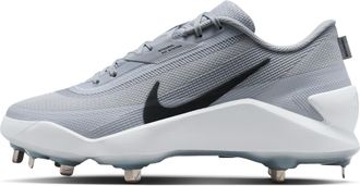 Nike Mens Diamond Showcase MTL Baseball Cleats in Grey | II7347-002