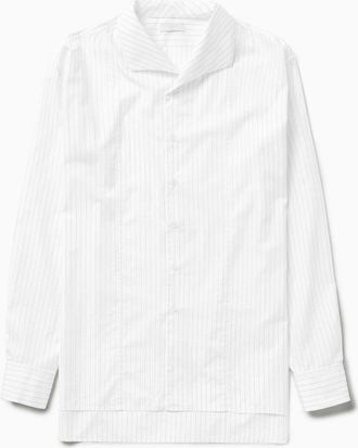 1989 STUDIO White Striped L/S Shirt