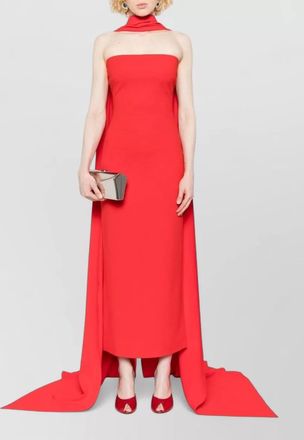 Solace London draped sleeveless maxi dress