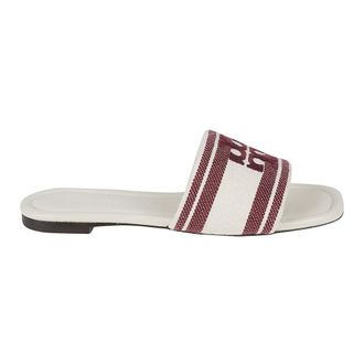 Tory Burch Dames, Schoenen, Wit, Maat: 35 EU Katoen