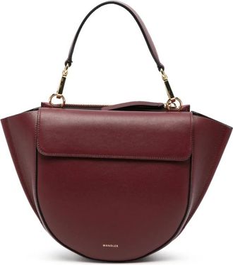 Wandler Hortensia Bag Small - Dames - Handtassen - Rood - ONE Size - Leer - Tassen