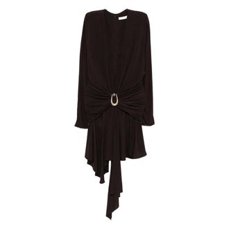 CHRISTOPHER ESBER Dames, Jurken, Bruin, Maat: 2XS