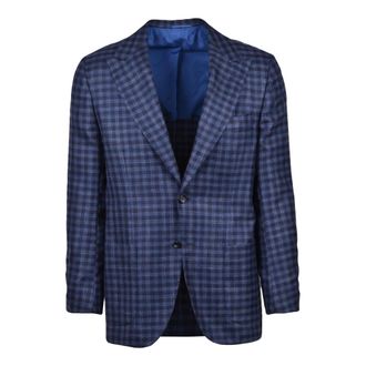 Kiton Giacca - - Jackets - Uomo - Blu - S