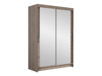 Mirjan24 Mobilier1 - Armario Closico 129, Trufa Roble, 200x120x58cm, Puertas De Armario: Correderas, N&uacute;mero De Estantes: 0