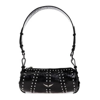 Zadig&Voltaire Shoulder Bags, female, Black, Size: ONE SIZE Le Roudoudou Studs Shoulder Bag
