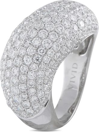 Luxury Bazaar Anello con diamanti - Argento