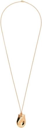Khaite Hangerketting met sculpturaal design - Dames - Kettingen - Geel - ONE Size - Accessoires