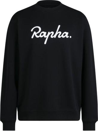 Rapha Heavyweight Cotton Sweatshirt Large Logo Sweat- & Trainingsjacke f&uuml;r Herren | schwarz