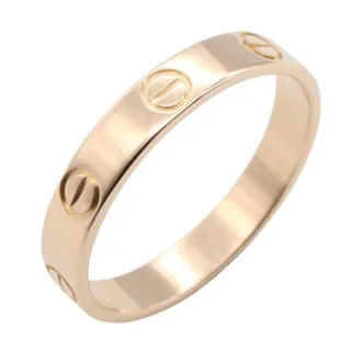 Cartier Gold Pink Gold (18K) Band Ring (Pre-Owned)