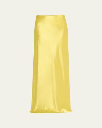 Vince Satin Maxi Skirt