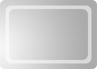vidaXL Espejo De Ba&ntilde;o Led Transparente 70 X 50 Cm Vidrio Templado Vidaxl