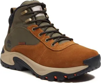 Timberland Mt. Maddsen Waterproof Hiking Boot in Medium Brown Suede at Nordstrom, Size 11.5