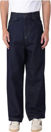 Carhartt Work in Progress Loose Fit Denim Broek - Heren - Loose Fit Jeans - Blauw - L - Denim - Jeans