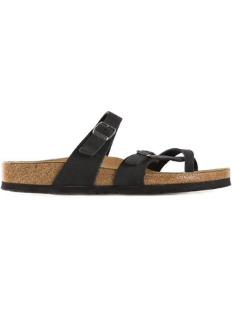 Birkenstock crisscross front buckled sandals - Black