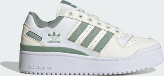 adidas Originals ADIDAS Originals Womens Forum Bold Shoes - White Leather - Size UK 5
