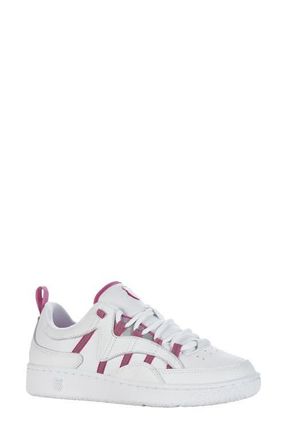 K-Swiss Slamm 99 CC Sneaker in White/raspberry at Nordstrom, Size 6.5