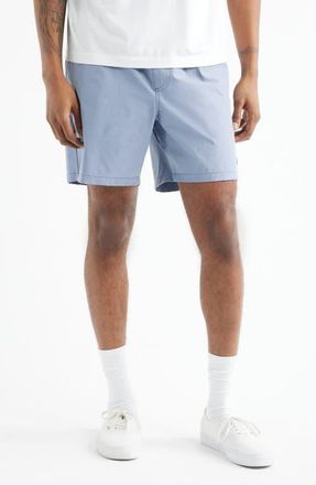 Vans Range Relaxed Water Repellent Shorts in Glacial Slate at Nordstrom, Size Xx-Large