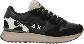 Sun 68 Stargirl Animalier Sneakers - Dames - Sneakers - Zwart - 36 EU - Leer - Schoenen