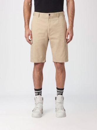 Philipp Plein Shorts cargo in cotone al ginocchio con tasche multiple