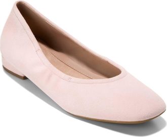 Cole Haan Go-To Valinda Ballet Flat in Pale Lilac Suede at Nordstrom Rack, Size 5.5