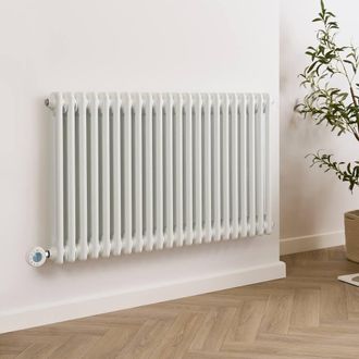 Eden Paris Arcadia 1200W Electric Smart Column Radiator in White 600 x 1010mm