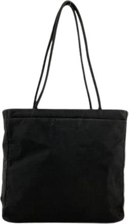 Prada Pre-owned Vintage Tote Bag - Dames - Vintage Shopper - Zwart - ONE Size - Nylon - Vintage
