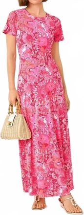 Lilly Pulitzer Lilliana Maxi Dress In Paradise Punch Jims Stuff