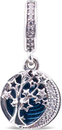 Pandora Double Dangle Tree & Galaxy Moon Charm
