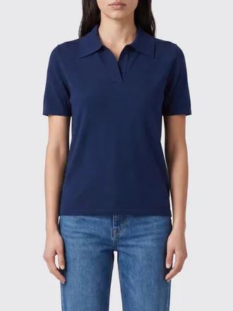 Roberto Collina Polo in misto viscosa basic