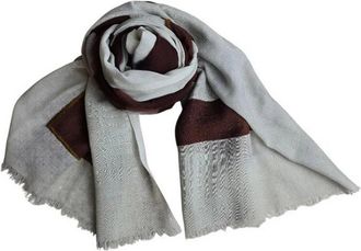 Altea Quadro Geometrico Scarf - Dames - Wintersjaals - Rood - ONE Size - Accessoires