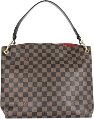 Louis Vuitton Borsa a spalla Pre-owned Damier - - Pre-owned - Donna - Marrone - ONE SIZE