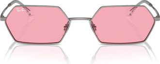 Ray-Ban Sunglasses Rb3728 004/84 Yevi Color Silver/Pink Unisex