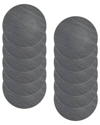 American Atelier Dnu American Atelier Set Of 12 Pine Round Charger Plates