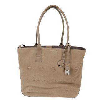 Hogan Address Shopper Tas - Dames - Tassen - Bruin - Maat: ONE Size Leer