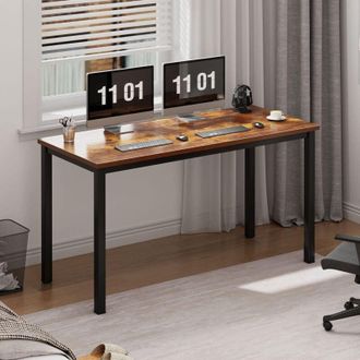 Soges Soges Escritorio Peque&ntilde;o Para Ordenador (120 X 60 X 75 Cm),negro Vintage