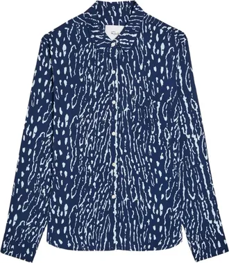 Rails Josephine patterned pocket shirt - Blue